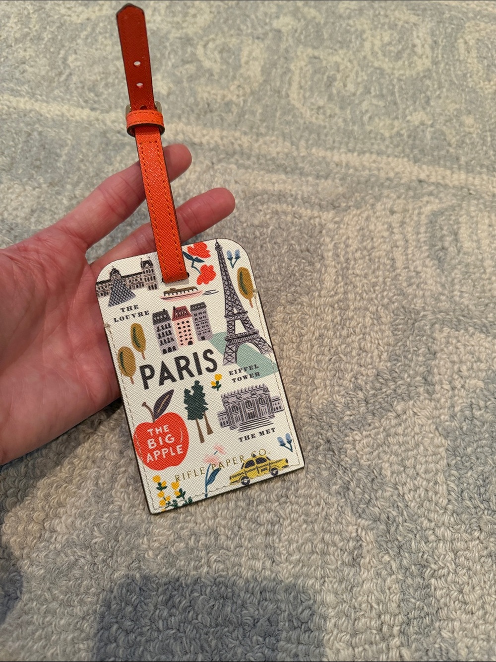 Rifle Paper Co. Illustrated Luggage Tag